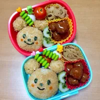 Snapdishの料理写真:くまさんお弁当。