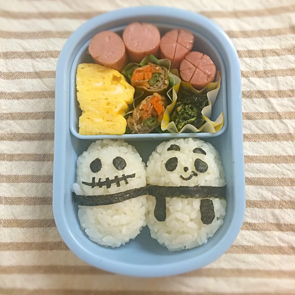 パンダ＆ジャックもどきお弁当|kmcさん