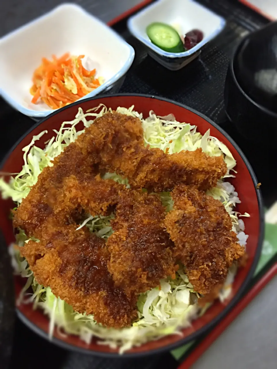 ランチ新商品  ソースカツ丼|料理長さん