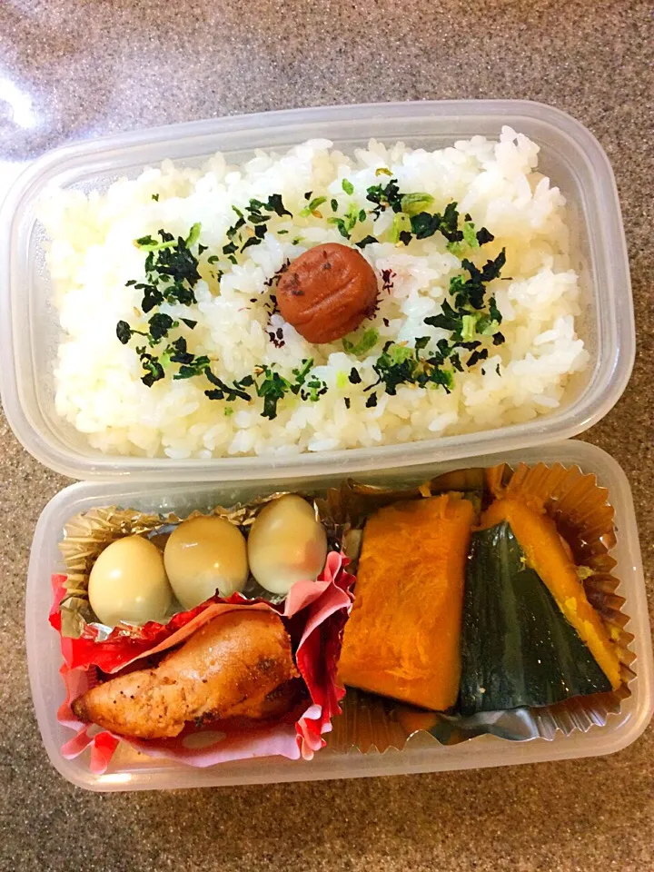 Snapdishの料理写真:ご飯1合弁当 2015.3.6|キラ姫さん