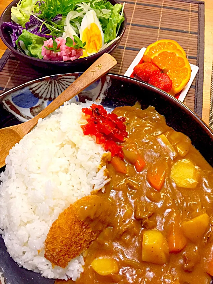 Snapdishの料理写真:ハナ金カレー|kazoominさん