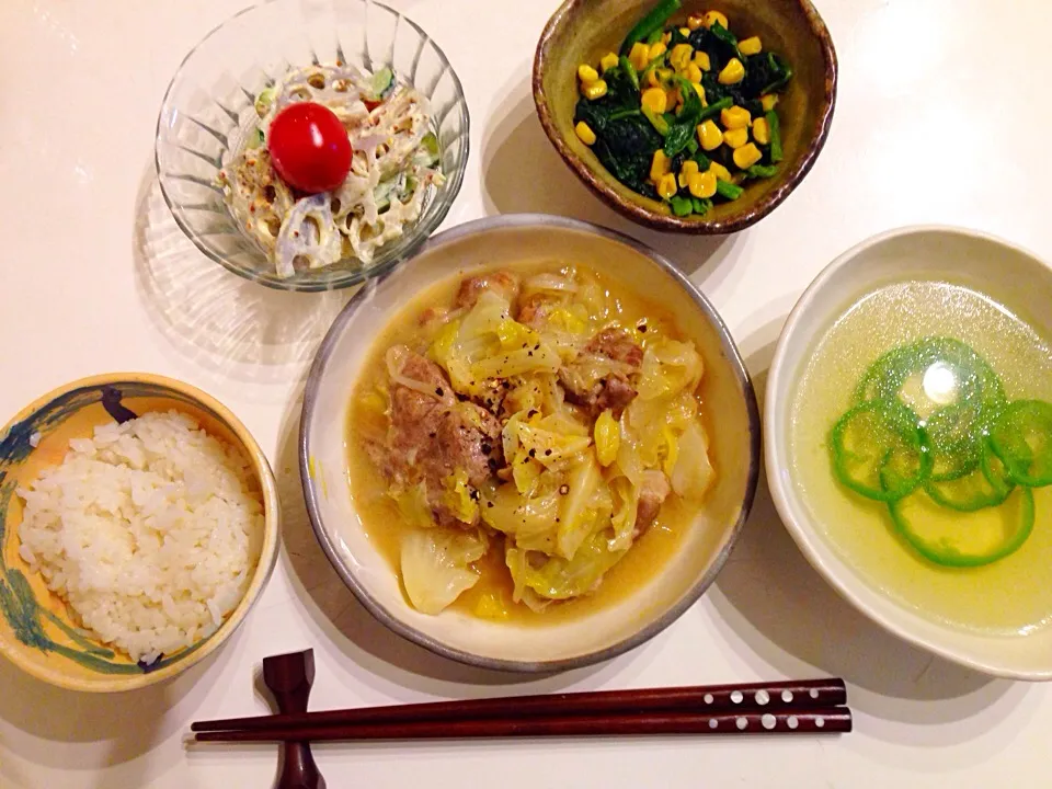 今日の夕ご飯|河野真希さん