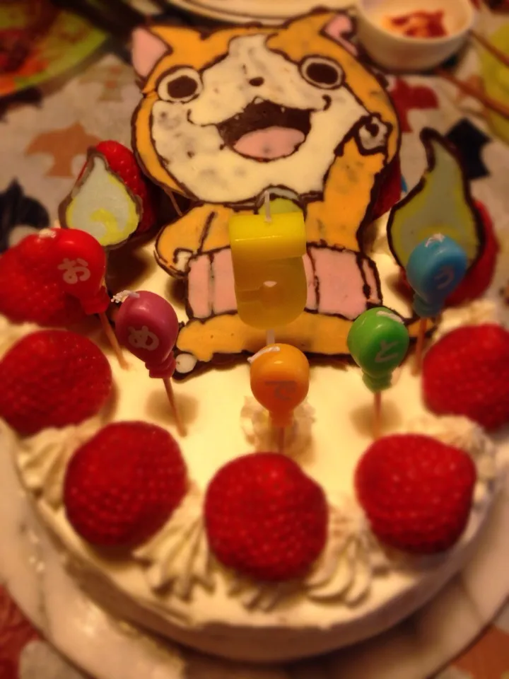 誕生日ケーキ|ゆうたくさん