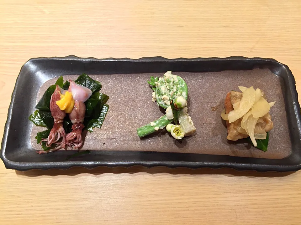 Snapdishの料理写真:Welcome to Omakase Nigiri|Obeoom Jumsai Na Ayudhyaさん