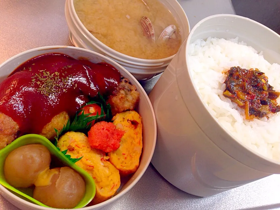 茄子のはさみ揚げ焼き弁当|ゆりえさん