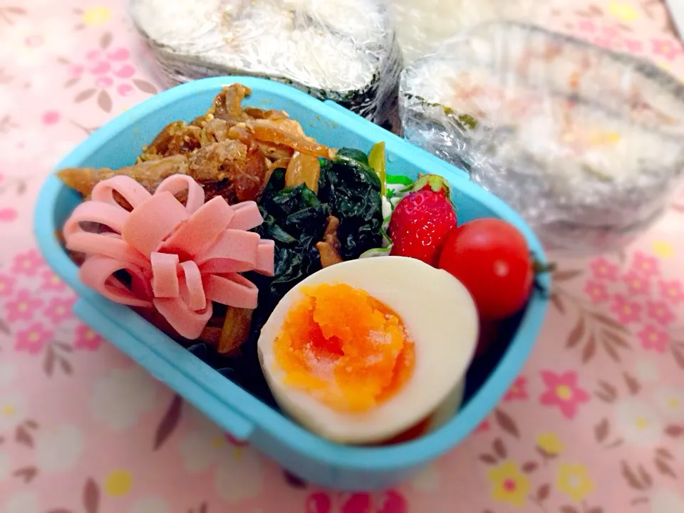 Snapdishの料理写真:旦那ちゃん弁当♡|syuさん