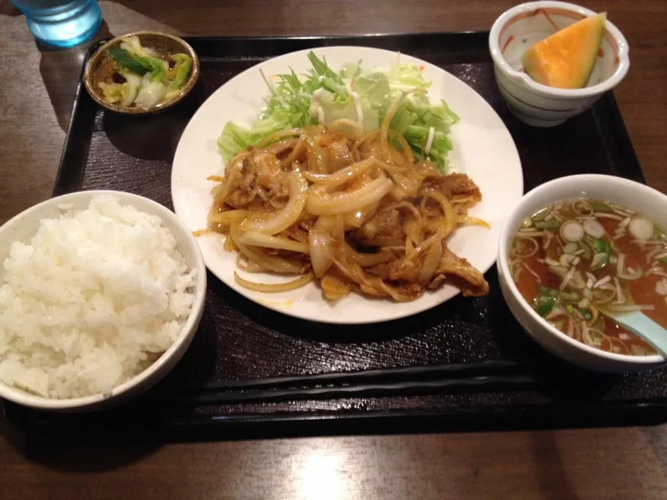 スタミナ焼肉定食|おっちさん