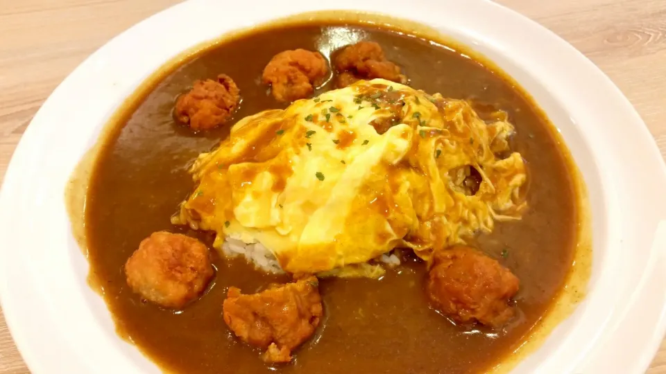 Japanese Katsu Chicken Curry Rice with Omelette #curry #Japanesecuisine #katsu #Chicken #Rice|Peh Shirleyさん