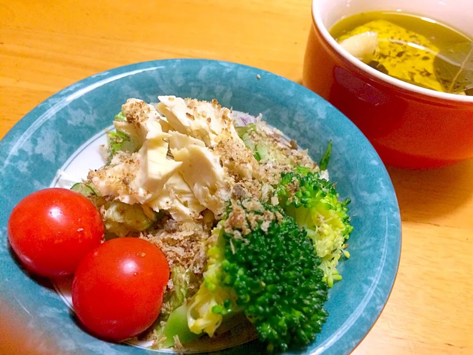 koichiさんの料理 鰤ツナをマグロで(*^^*) 魔法のお粉かけて♪|みきおさん