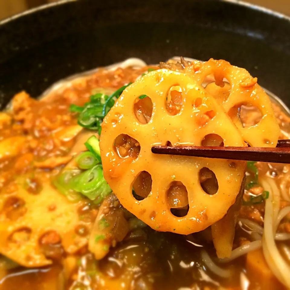 鶏ひき肉と蓮根の出汁カレー4|半田手延べそうめんの店 阿波や壱兆さん