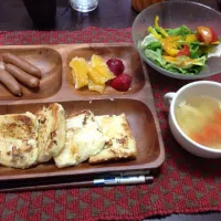 Snapdishの料理写真:フレンチトースト|さおさん