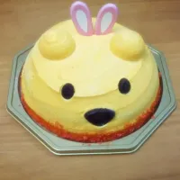 イースター プーさんの🍯ケーキ🍰💜|ポニ子さん