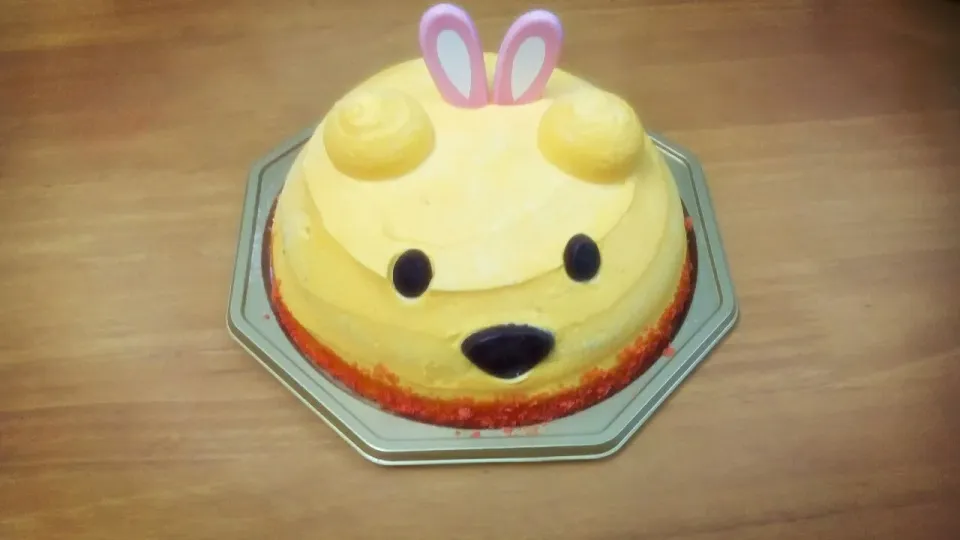 イースター プーさんの🍯ケーキ🍰💜|ポニ子さん