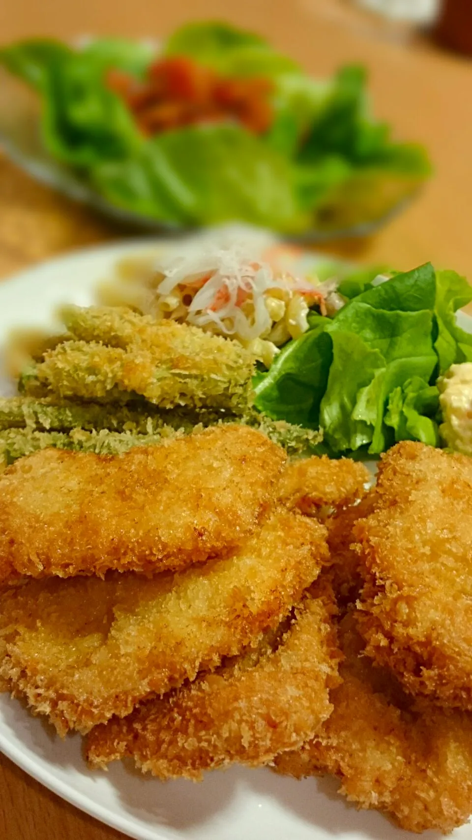 Snapdishの料理写真:鳥むね肉のチキンカツ|cookingパパ五郎さん