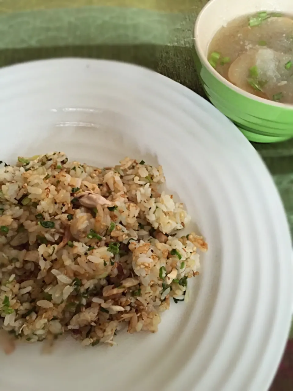 鯖チャーハンとカブのみぞれスープ|きょーこさん