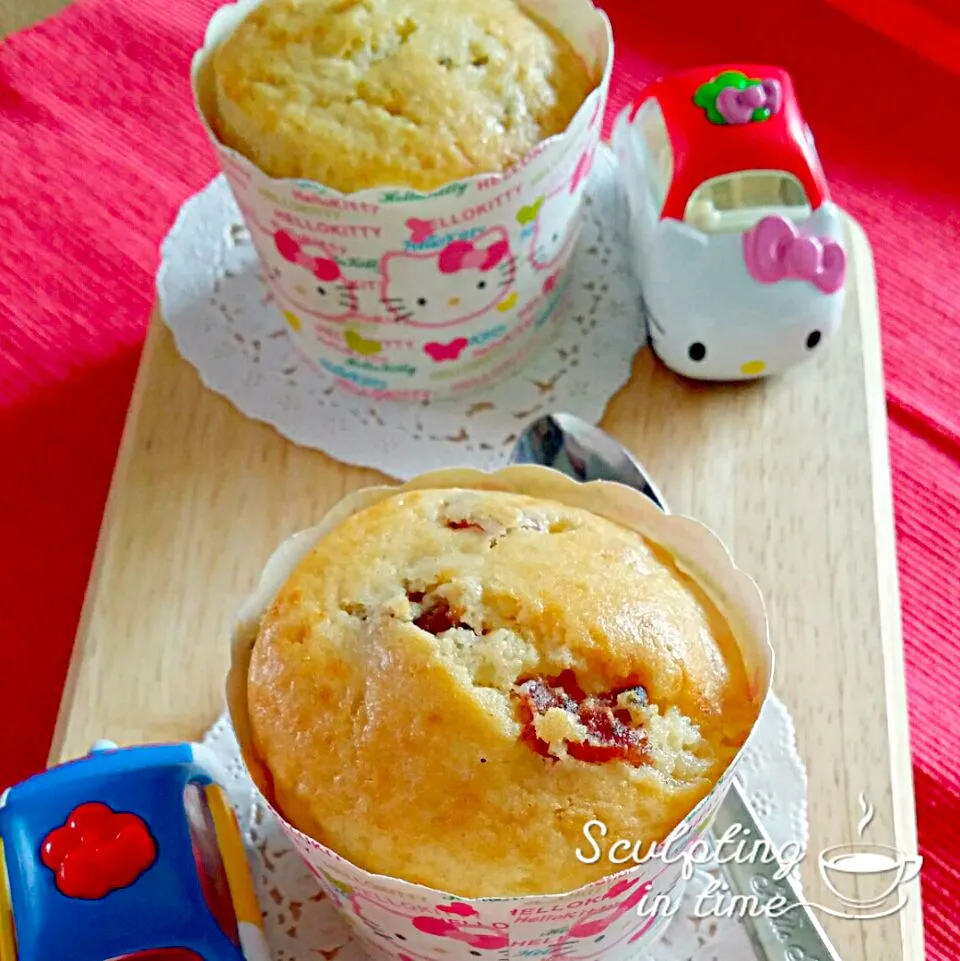 Fresh from my oven - Pork Jerky Muffins|Chua Jeanさん