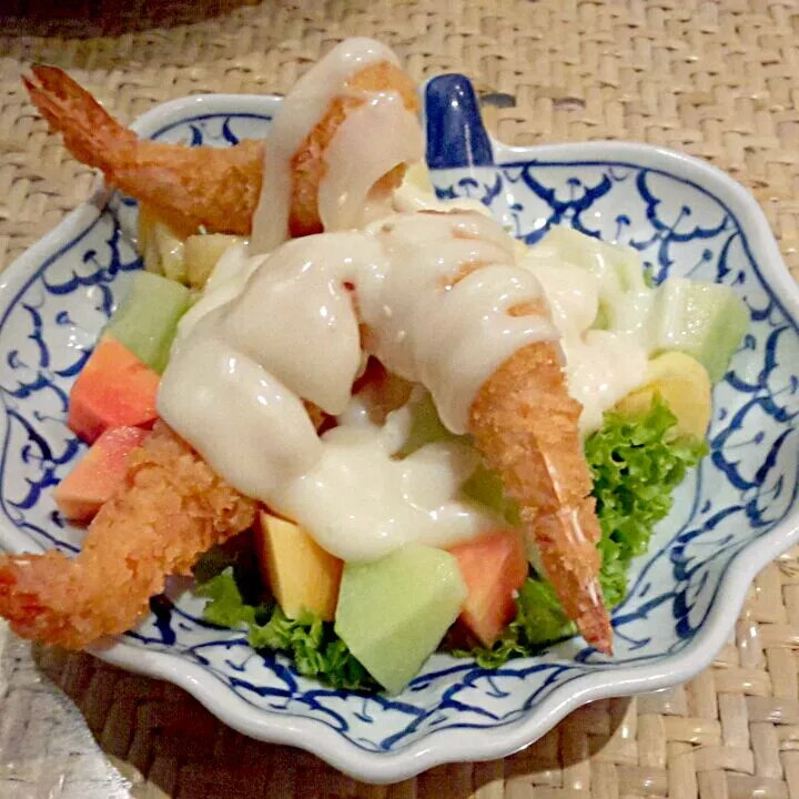 Shrimp salad #thaifood #thaicuisine|Jeanny Angsenさん