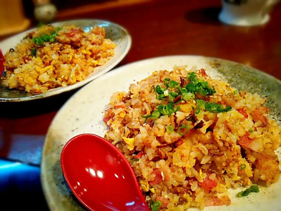 イカナゴ＆大根甘酢漬け焼き飯|いちどぅしさん