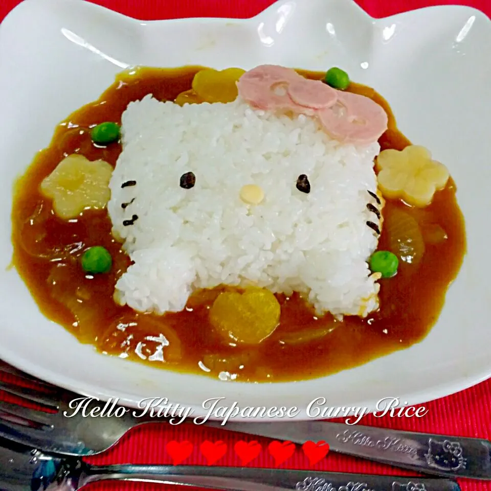 Hello Kitty Japanese Curry Rice|Chua Jeanさん