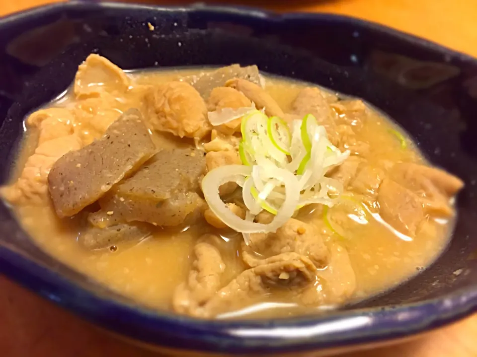 豚モツとコンニャクのモツ煮|まさちさん