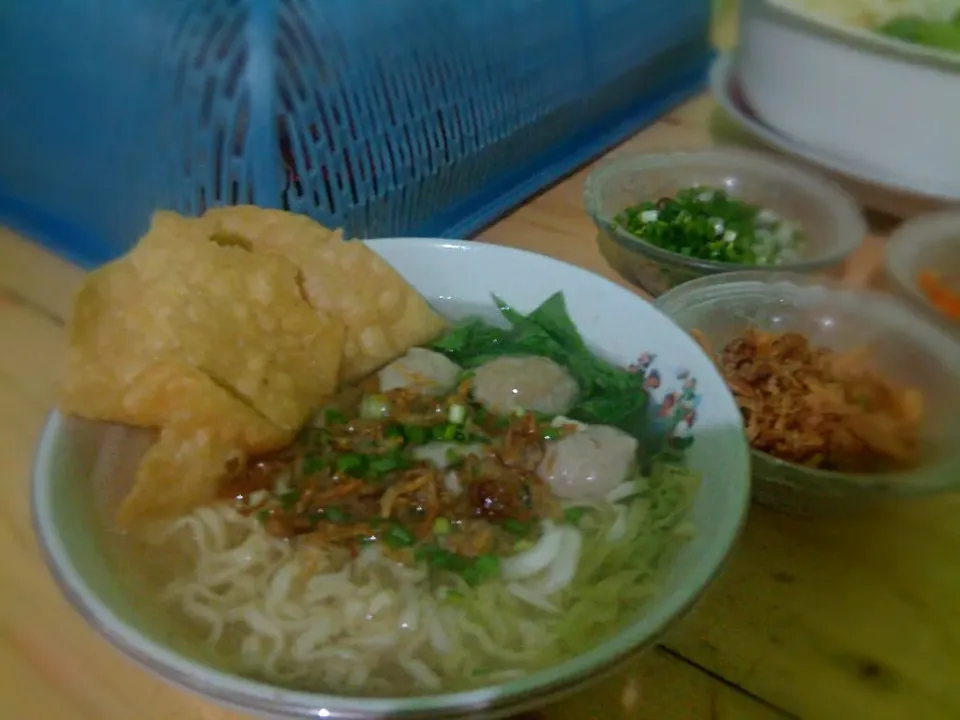 Snapdishの料理写真:bakso sayur|cancerina pandanさん