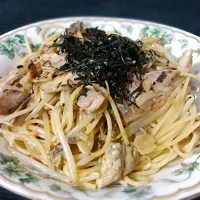 Snapdishの料理写真:いわし、生姜の和風パスタ|dさん