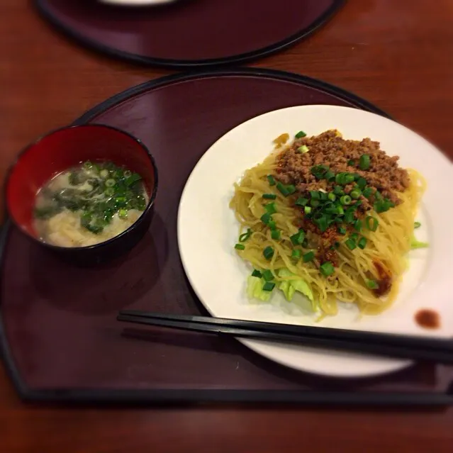 Snapdishの料理写真:汁なし担々麺🇨🇳|Norico Ikedaさん