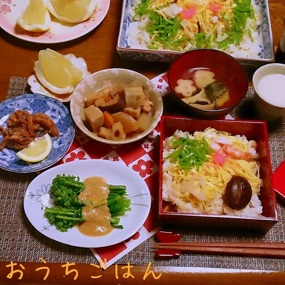 Snapdishの料理写真:チラシ寿司！|シェリリンさん