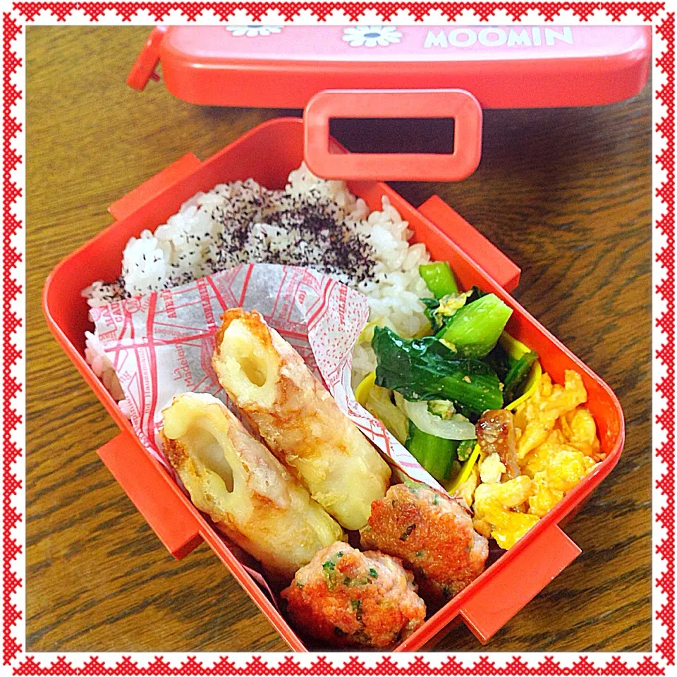 Snapdishの料理写真:'15/3/9  ムスメ弁当|のんさん