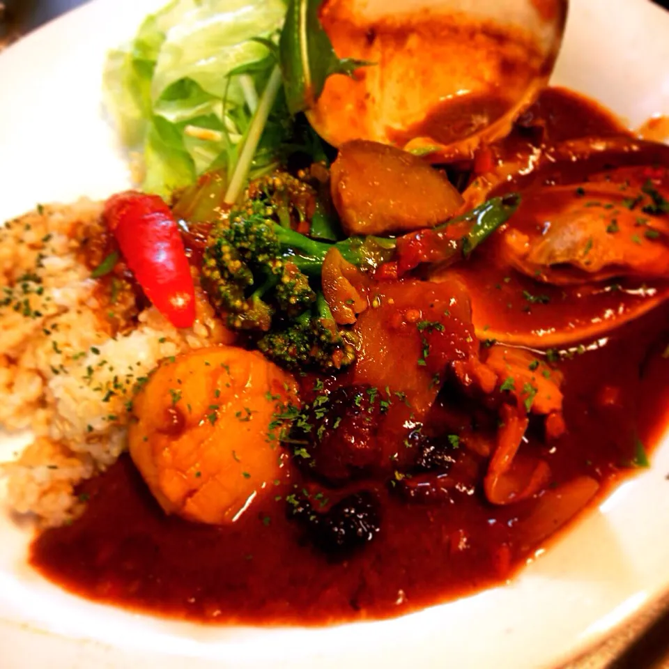 海鮮🐟🐚🐙カレー😋|ヲルカさん