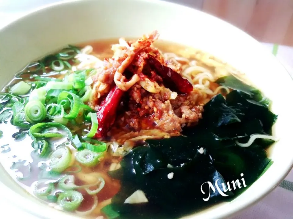 インスタントラーメンで台湾ラーメン風♪|key♪さん