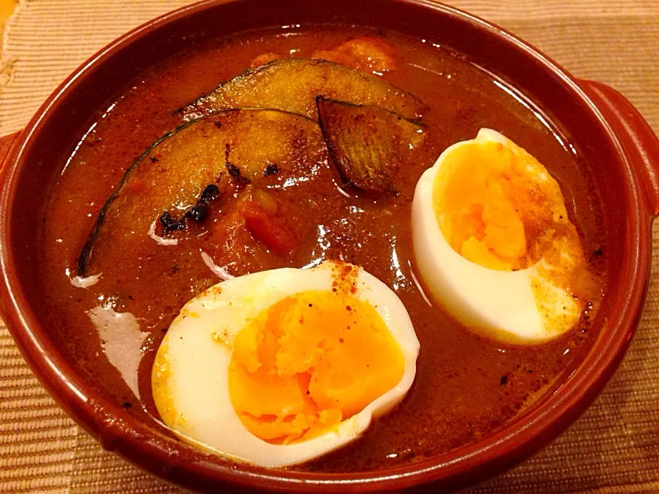 嫁作のチキンカレー、かぼちゃ入り。|Ichiro Sakaiさん