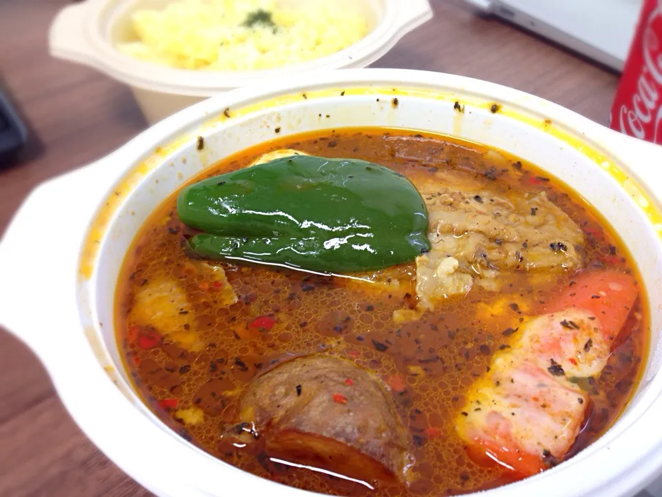 Soup Curry Takeout (Pork and Cheese)|chan mitsuさん