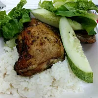 nasi ayam bakar...|surayaさん