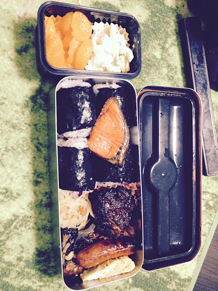 Snapdishの料理写真:ラストお弁当|ひろこさん