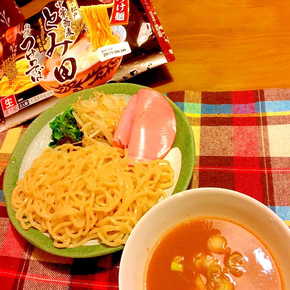 とみ田のつけそばで夕食🍜|かずみさん