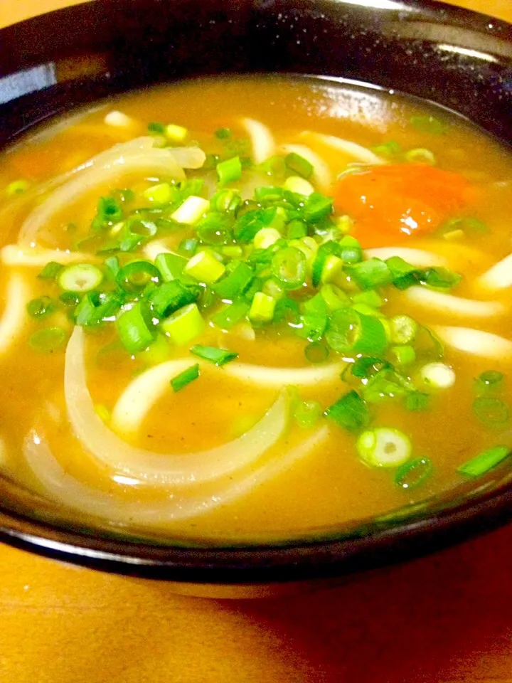 和風だしのカレーうどん🍲|まいりさん