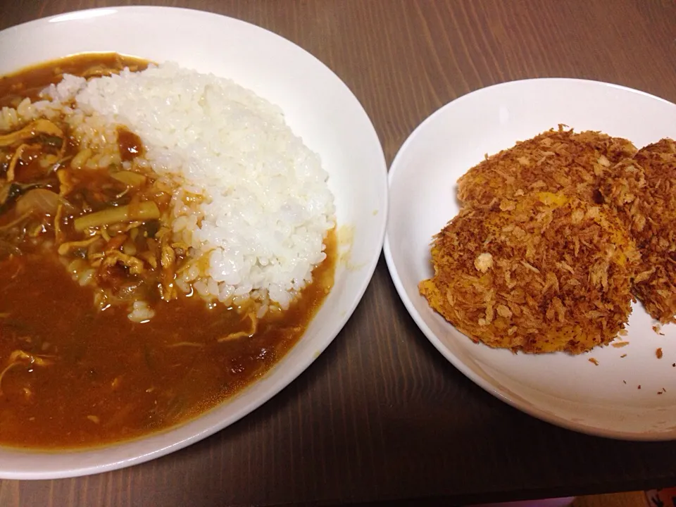 カレーとカボチャのコロッケ|舞さん