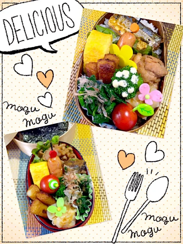 愛妻弁当💕息子弁当🍴|Bigmamaさん