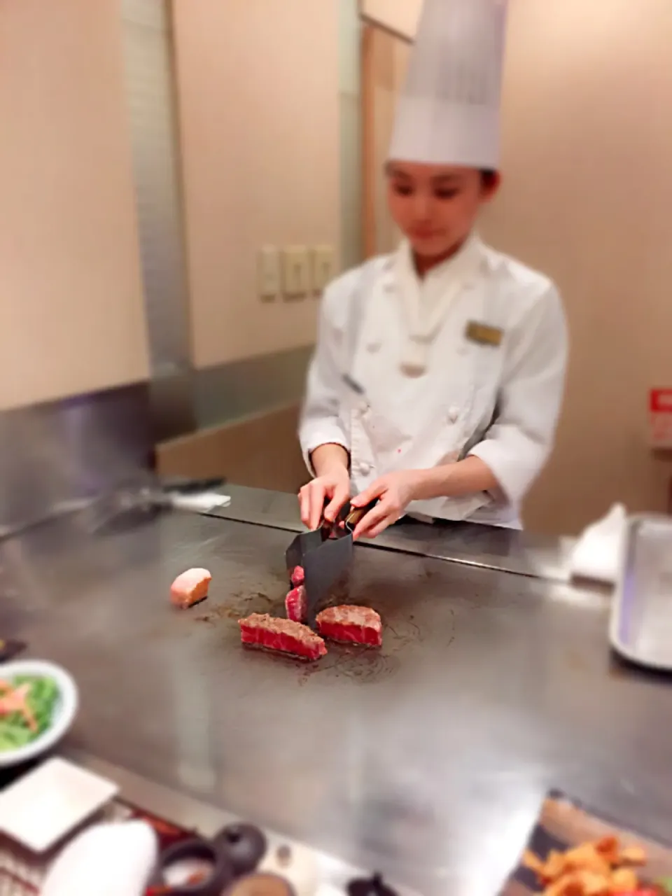 Snapdishの料理写真:黒毛和牛のフィレステーキ|しずかさん