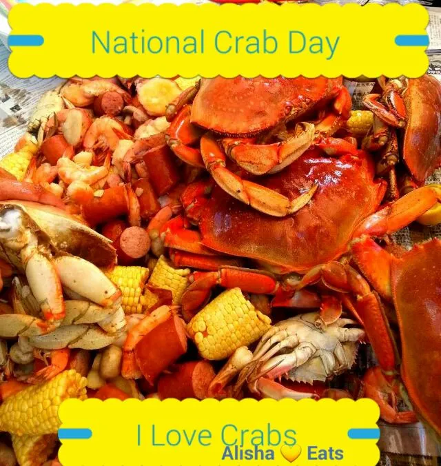 ❤❤❤NATIONAL CRAB DAY❤❤❤ My Favorite 😊😊 #FoodDay #Seafood|Alisha GodsglamGirl Matthewsさん