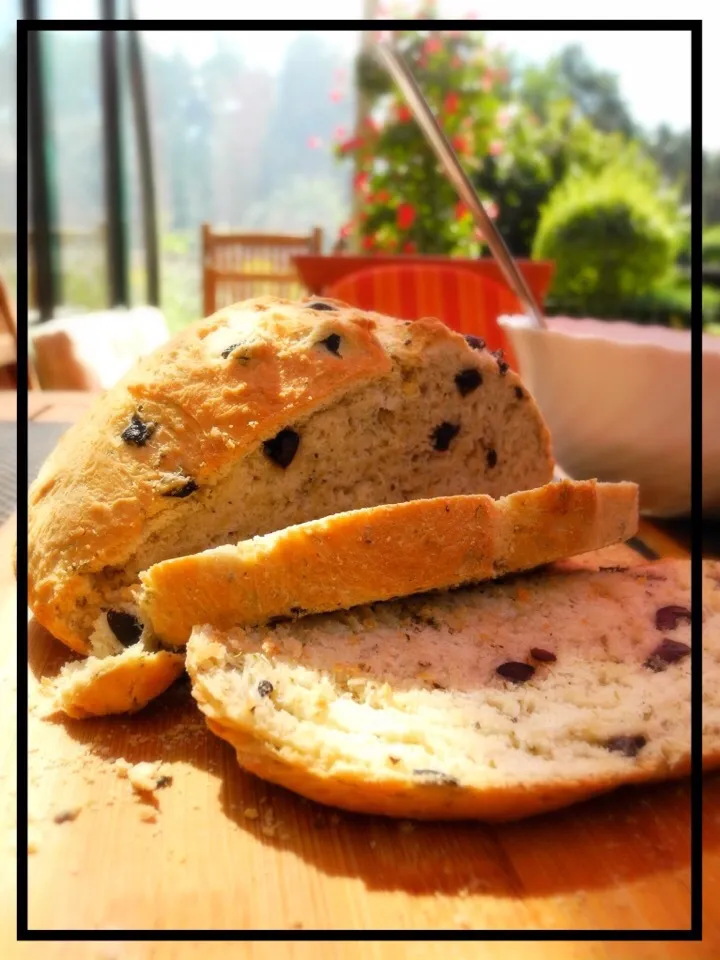 homemade italian olive bread|CatzeMDさん