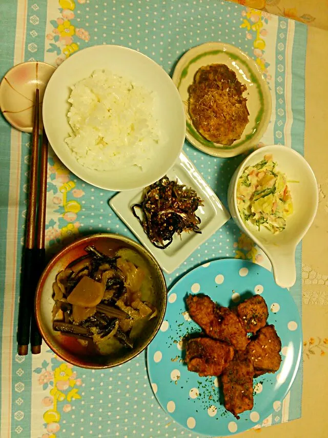 Snapdishの料理写真:本日の夕飯|Yoshikaさん