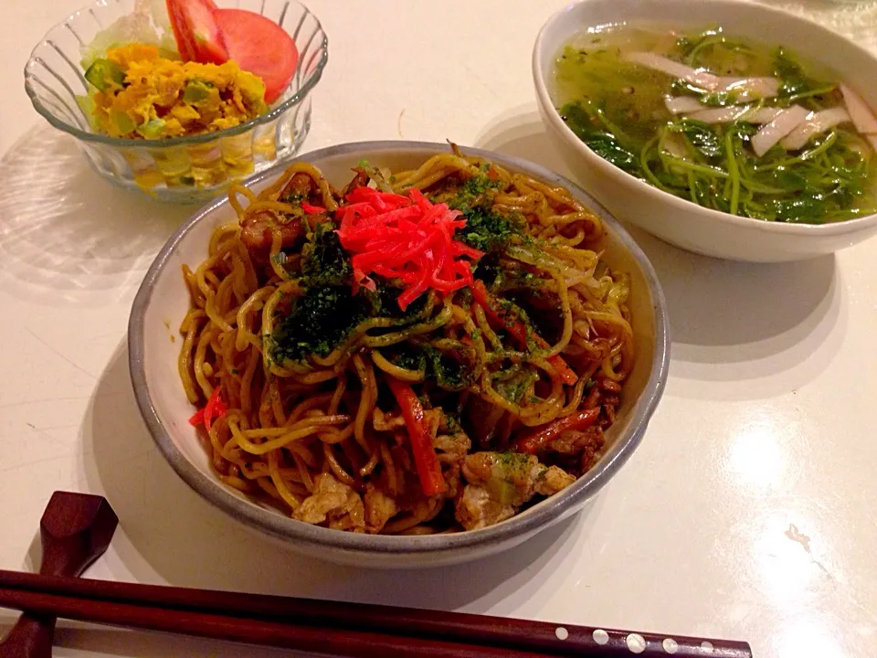 Snapdishの料理写真:今日の夕ご飯|河野真希さん