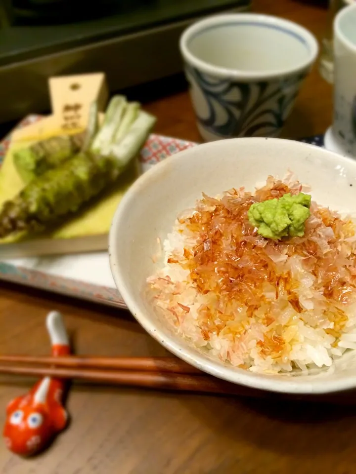 今夜は鱈チリでしたが、〆は山葵丼😋|Norikoさん