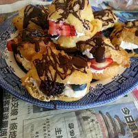 my chocolate berry profiteroles|Kai-yung Manさん