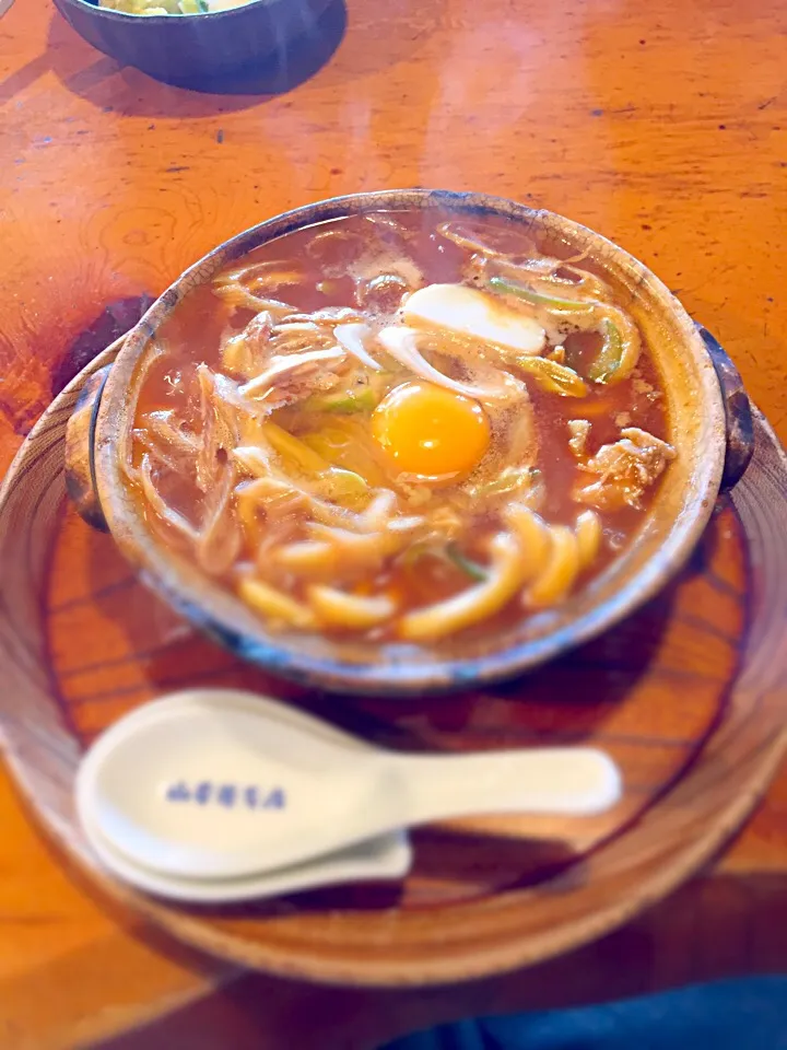 Snapdishの料理写真:山本屋本店 味噌煮込みうどん|てつあにさん