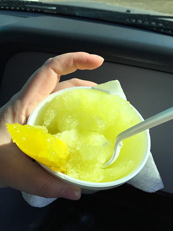 Pickle Juice over Shaved Ice|Corrina Angelさん