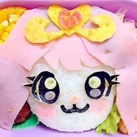 Go!プリンセスプリキュア パフ弁当|Mikaelさん