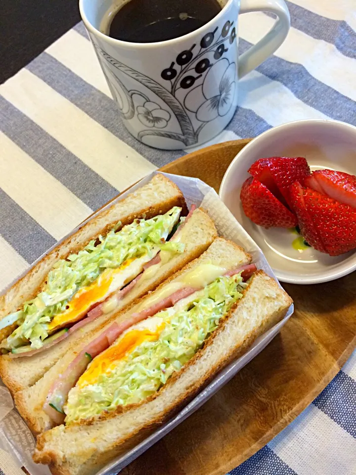 今日のブランチ❤︎沼サン❤︎|acoyaさん